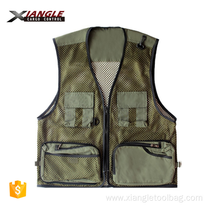 Leadther Builder Work Oxford Carpenter Tool Vest